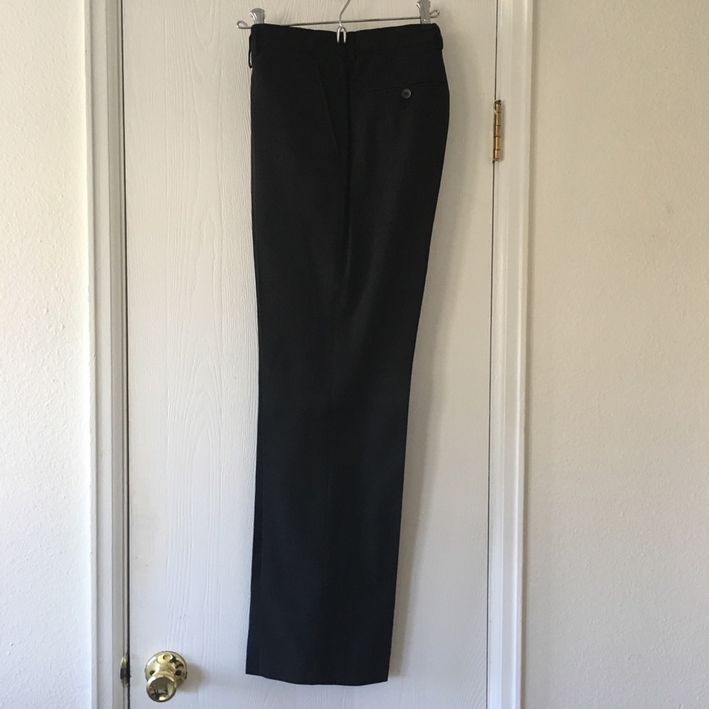31x32 Pin striped wool blend